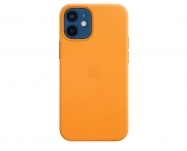 Apple - Capa pele c/MagSafe p/iPhone 12 mini-Laranja Calif.
