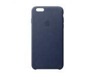 Apple - Capa em pele para iPhone 6/6s - Azul meia-noite
