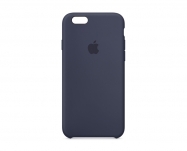 Apple - Capa em silicone para iPhone 6/6s - Azul meia-noite
