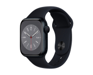 Apple Watch 8 GPS 41mm-Meia Noite /Bracelete Meia Noite
