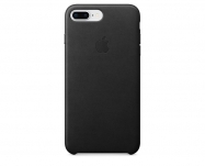 Apple - Capa em pele p/ iPhone 8 Plus/7 Plus - Preto