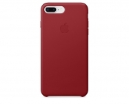 Apple - Capa em pele p/ iPhone 8 Plus/7 Plus - (PRODUCT)RED