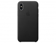 Apple - Capa em pele para iPhone X - Preto