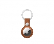 Apple - Porta-chaves em pele para AirTag - Castanho sela